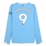 Günstige Fußballtrikots Manchester City Haaland 9 Heimtrikot 2025-26 Langarm Günstige Fußballtrikots Manchester City Haaland 9 Heimtrikot 2025-26 Langarm